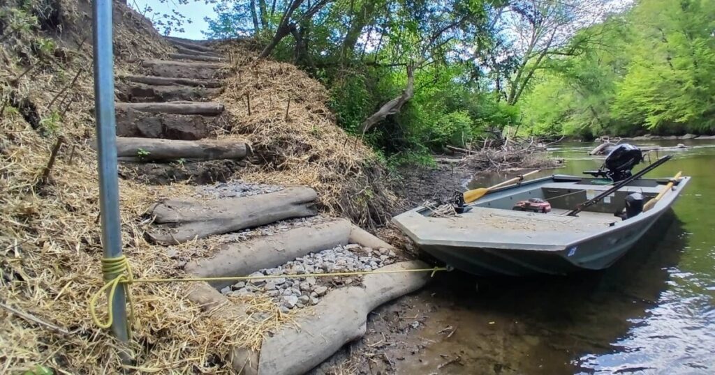 French Broad Paddle Trail adds new campsite and improves river access