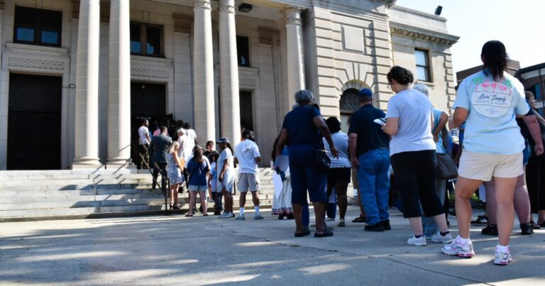 Residents push back against large Amazon data center project during packed public meeting