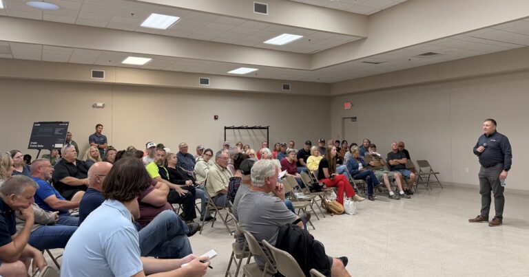 Hallam residents pack town hall for Monolith's proposed data center expansion