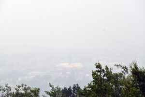 Wisconsin Faces Hazardous Air Quality as Wildfire Smoke Lingers - Common Good News Map of Wisconsin showing widespread hazardous air quality due to smoke; advisory in effect through Friday with health warnings for sensitive groups.
