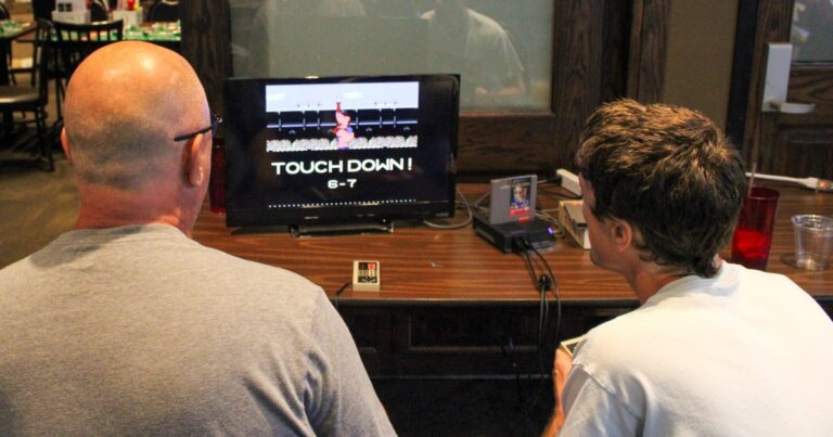 8 bits and best buds: Omaha’s annual Tecmo Bowl tourney merges camaraderie and competition