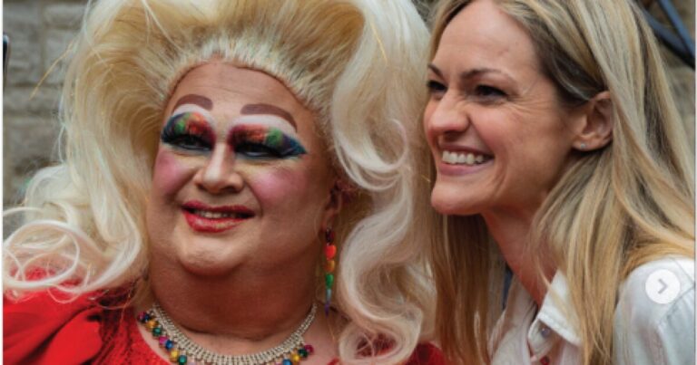Drag performer raises money to challenge appearing in Bresnahan ad