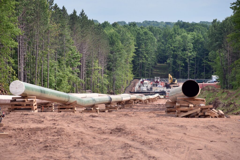 Homes evacuated after gas leak occurs during work on Enbridge’s Line 5