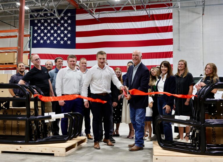 Montana Gov. Greg Gianforte joins Ex-Guard for Kalispell ribbon-cutting • Daily Montanan