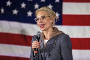 Ashley Hinson missed almost 200 votes in Congress