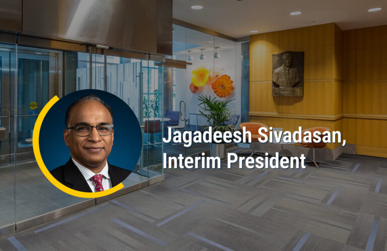 Sivadasan Named WDI Interim President