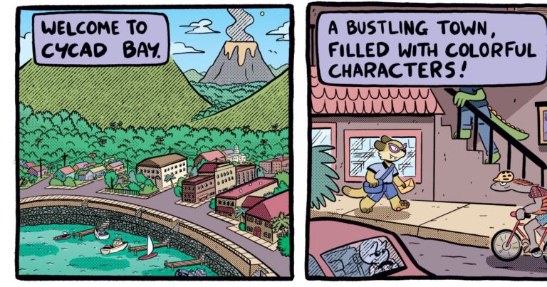 New comic Dino Town replaces long-running strip Shady Creek