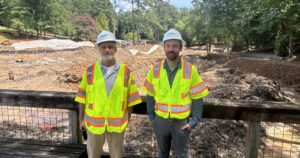 Memorial Park pond closed for renovations