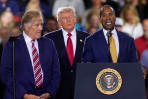 John James has received millions from the DeVos family