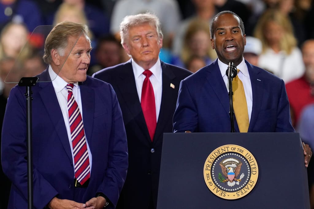 John James has received millions from the DeVos family