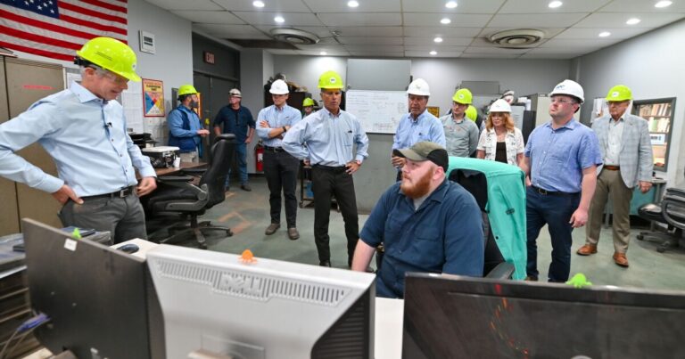 Energy secretary visits Schuylkill County coal-fired electric plant to promote American energy