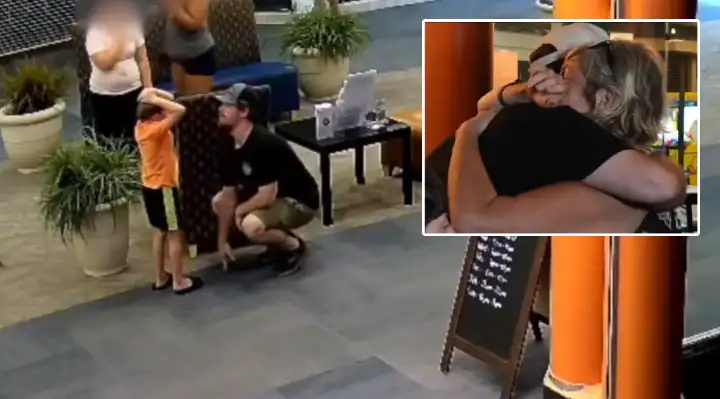 Family Reunites With Bartender Who Saved Their 6-Year-Old Son's Life