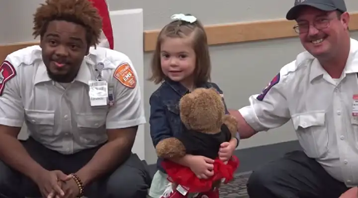 'I Helped Mommy?' 3-Year-Old Girl Helps Save Mom During Emergency