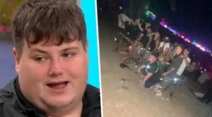 Group of Guys Take Lonely Man With Autism Under Their Wing at Festival, Give Him the Best Weekend of His Life
