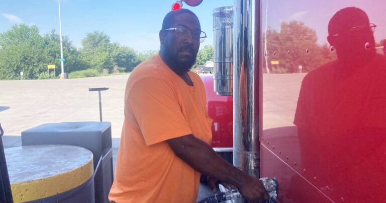 Truckers feel the pinch of fuel prices as diesel hits all-time high