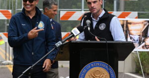 In local visit, U.S. transportation secretary deflects question on Scranton to NYC passenger train