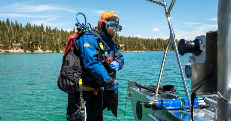 A network of over 100 sensors tracks Tahoe Basin conditions in real time