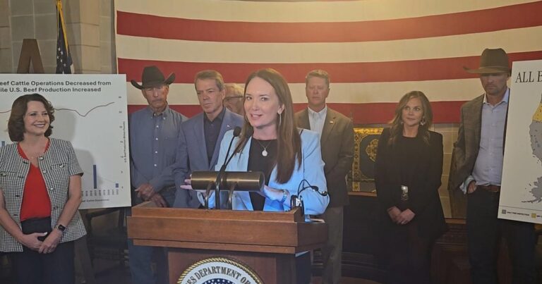 Cattle producers meet with Pillen, USDA secretary to discuss beef prices