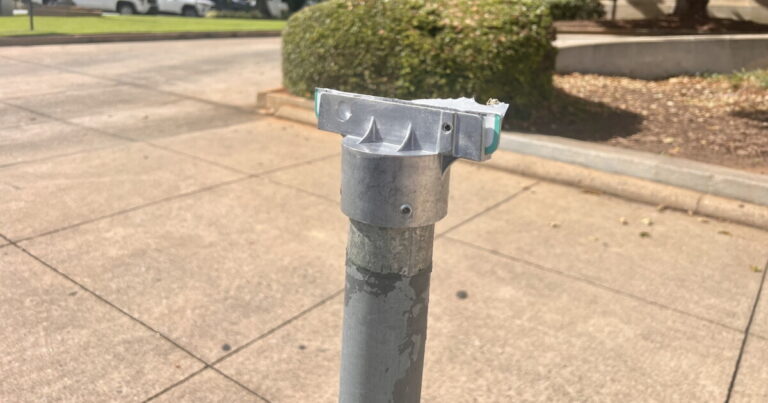 Downtown Athens parking meters vandalized