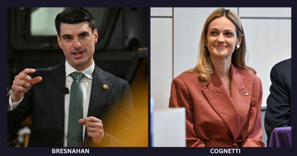 Congressional contenders Bresnahan, Cognetti to debate on WVIA-TV next month