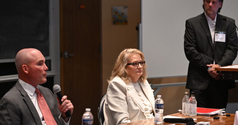 In state Senate forum, Flynn, Soltis Sparano agree on a lot, despite party differences