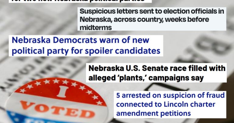 Contested candidates, signature subterfuge and party pop-ups: How Nebraska voters filter out election chaos