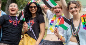 Flyer which says 'Our Day Out A march & celebration for lesbian and gay rights'